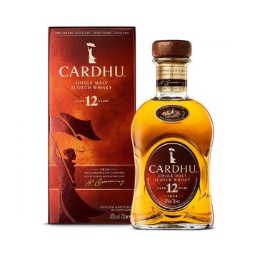 Cardhu 12 ani Speyside Single Malt Scotch Whisky 0.7L