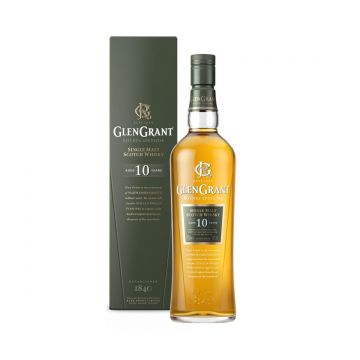 Glen Grant 10 ani Speyside Single Malt Scotch Whisky 1L