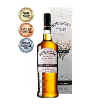 Bowmore Gold Reef Islay Single Malt Scotch Whisky 1L