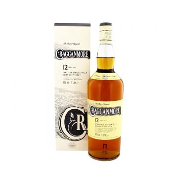 Cragganmore 12 ani Speyside Single Malt Scotch Whisky 1L