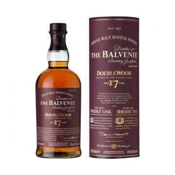 The Balvenie Double Wood 17 ani Speyside Single Malt Scotch Whisky 0.7L