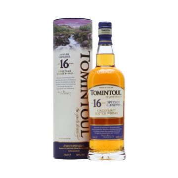 Tomintoul 16 ani Speyside Single Malt Scotch Whisky 0.7L
