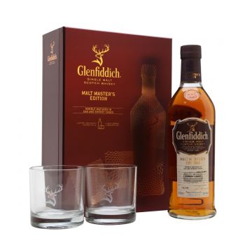 Glenfiddich Malt Master's Edition Gift Set Speyside Single Malt Scotch Whisky 0.7L