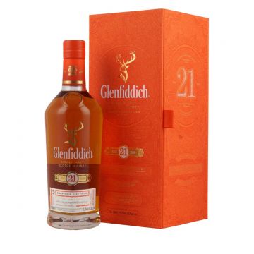 Glenfiddich Reserva RUm Cask Finish 21 ani Speyside Single Malt Scotch Whisky 0.7L