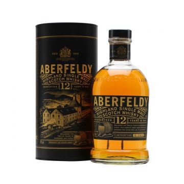 Aberfeldy 12 ani Highland Single Malt Scotch Whisky 0.7L