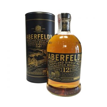 Aberfeldy 12 ani Highland Single Malt Scotch Whisky 1L