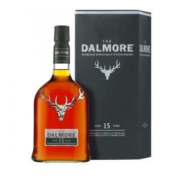 Dalmore 15 ani Highland Single Malt Scotch Whisky 0.7L