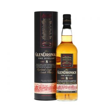 Glendronach The Heilan 8 ani Highland Single Malt Scotch Whisky 0.7L