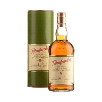 Glenfarclas 8 ani Highland Single Malt Scotch Whisky 0.7L