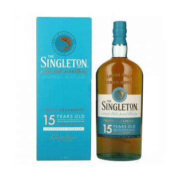 The Singleton Glendullan 15 ani Speyside Single Malt Scotch Whisky 1L
