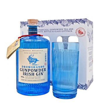Drumshanbo Gunpowder Irish Gift Set Gin 0.5L