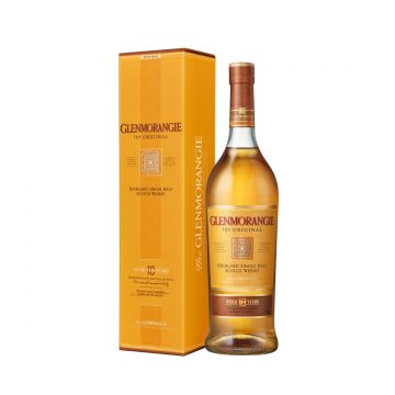Glenmorangie The Original 10 ani Highland Single Malt Scotch Whisky 1L
