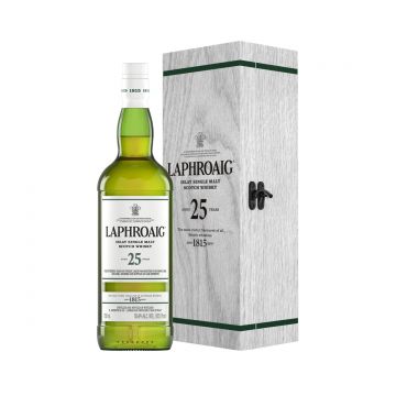 Laphroaig 25 ani Islay Single Malt Scotch Whisky 0.7L
