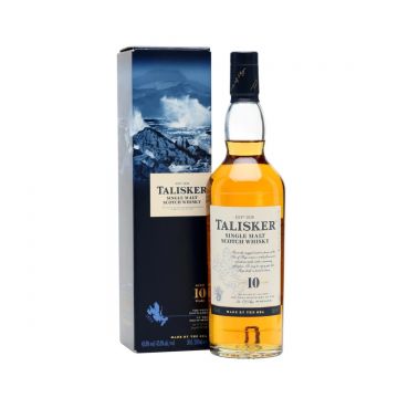 Talisker 10 ani Island Single Malt Scotch Whisky 0.7L