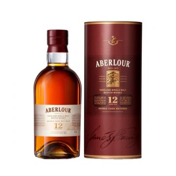 Aberlour 12 ani Highland Single Malt Scotch Whisky 0.7L