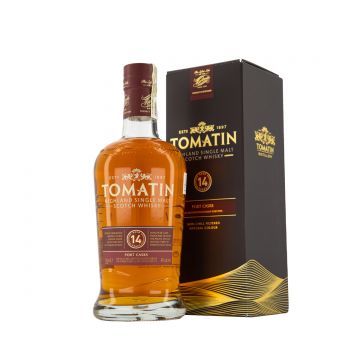 Tomatin 14 ani Highland Single Malt Scotch Whisky 0.7L