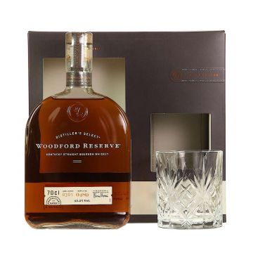 Woodford Reserve Gift Set Bourbon Whiskey 0.7L
