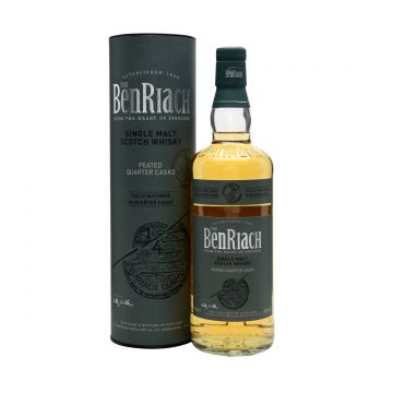 Benriach Quarter Cask Peated Speyside Single Malt Scotch Whisky 0.7L