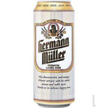 Bere blonda Hermann Muller, 4% alc., 0.5L, Polonia