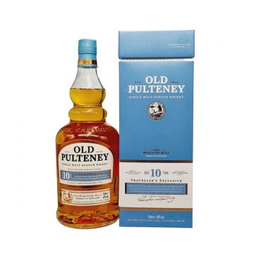 Old Pulteney 10 ani Highland Single Malt Scotch Whisky 1L
