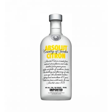 Absolut Citron Vodka 0.7L