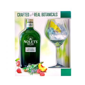 Nolet's Silver Dry Gift Set Gin 0.7L
