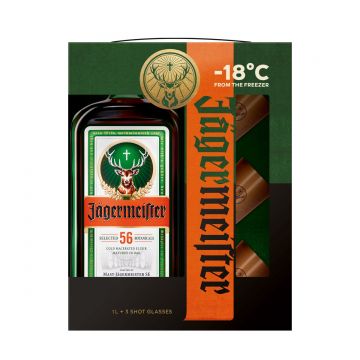 Jagermeister Gift Set Bitter 1L