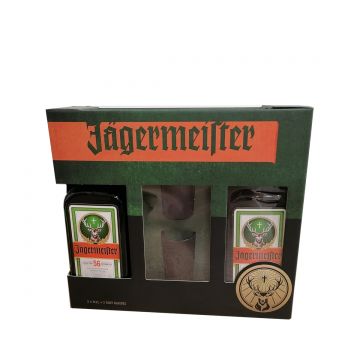 Jagermeister Gift Set 2 sticle x 0.5L