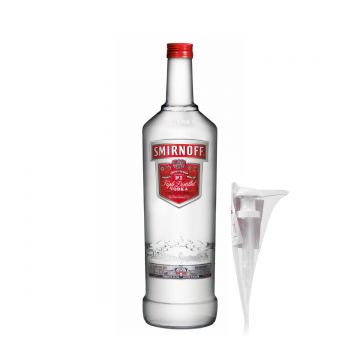 Smirnoff Red Vodka cu pompa 3L