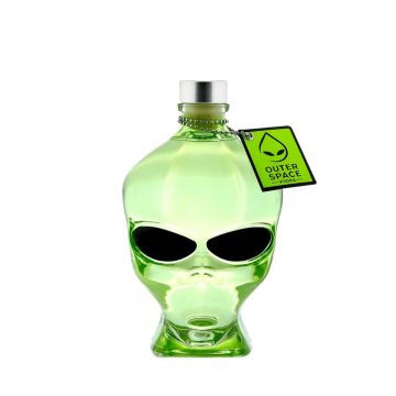 Vodka Outer Space Alien Head 0.7L