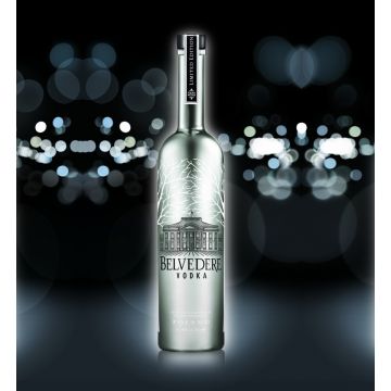 Belvedere Silver Bespoke Neon Vodka 1.75L