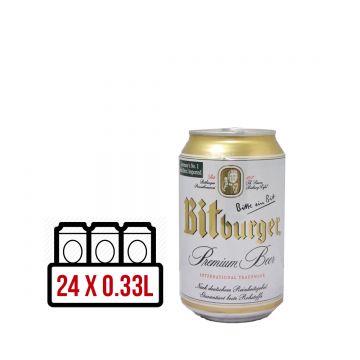 Bitburger Premium Pils BAX 24 dz. x 0.33L