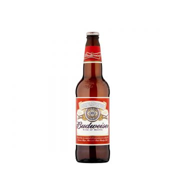 Budweiser Lager American - sticla - 0.33L