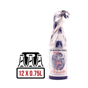 De Glazen Toren Jan De Lichte Dubbel Witbier BAX 12 st. x 0.75L