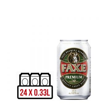 Faxe Premium Danish Lager BAX 24 dz. x 0.33L