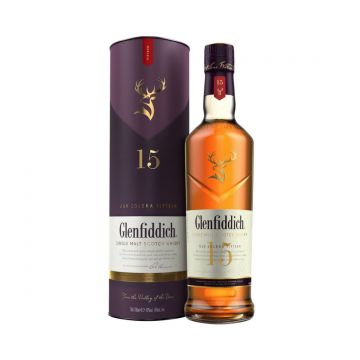 Glenfiddich Our Solera Fifteen 15 ani Speyside Single Malt Scotch Whisky 0.7L