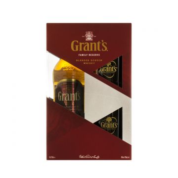 Grant's Family Reserve Whisky Gift Set 0.7L