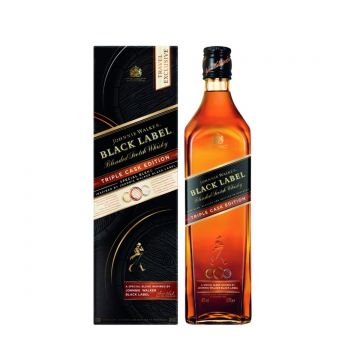 Johnnie Walker Black Label Triple Cask Edition Blended Scotch Whisky 1L