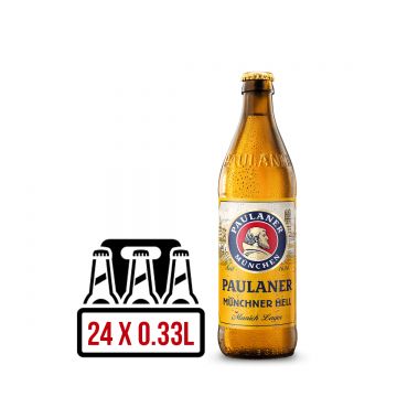 Paulaner Munchner Hell BAX 24 st. x 0.33L