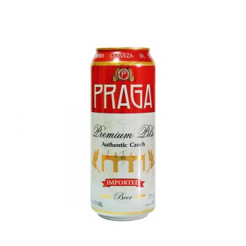 Praga Premium Pils - doza - 0.5L