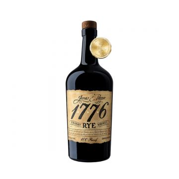 James E. Pepper 1776 Straight 100 Proof Rye Whiskey 0.7L