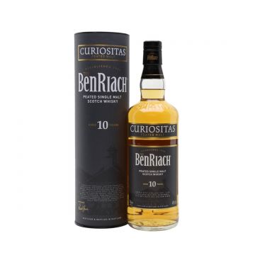 Whisky Benriach Curiositas 10 ani 0.7L