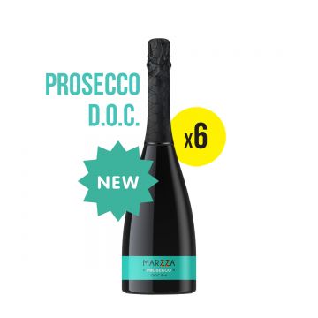 Marzza Prosecco DOC Brut BAX 6 st x 0.75L