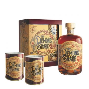 The Demon's Share Rom 6 ani Gift Set 0.7L