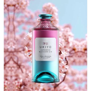 Ukiyo Japanese Blossom Gin 0.7L