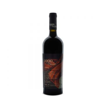 1000 Chipuri Ie de Fintesti Shiraz - Vin Rosu Sec - Romania - 0.75L