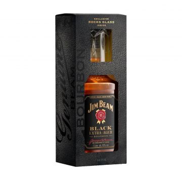 Black value added pack with glass 1000 ml