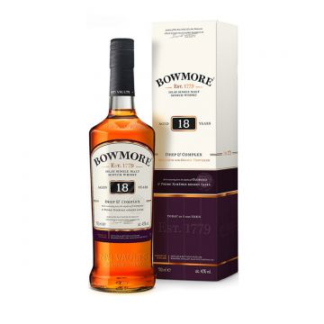 Bowmore 18 ani Islay Single Malt Scotch Whisky 0.7L
