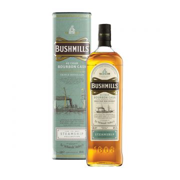 Bushmills no. 3 Char Bourbon Cask Reserve Single Malt Irish Whiskey The Steamship Collection 1L Bushmills no. 3 Char Bourbon Cask Reserve Single Malt Irish Whiskey The Steamship Collection 1L