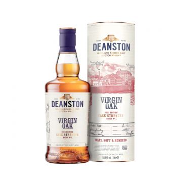 Deanston Highland Single Malt Scotch Whisky Virgin Oak Cask Strength 0.7L